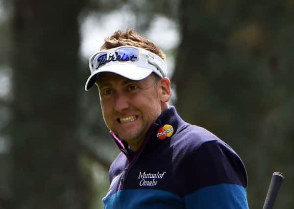 Ian Poulter will travel to Hazeltine as one of Europes four vice-captains after a foot injury ruled him  out of contention as a player. Picture: Nicholas Kamm/AFP/Getty