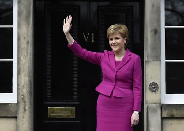 First Minister Nicola Sturgeon led the SNP to a historic victory in the 2015 General Election. Picture: Jane Barlow