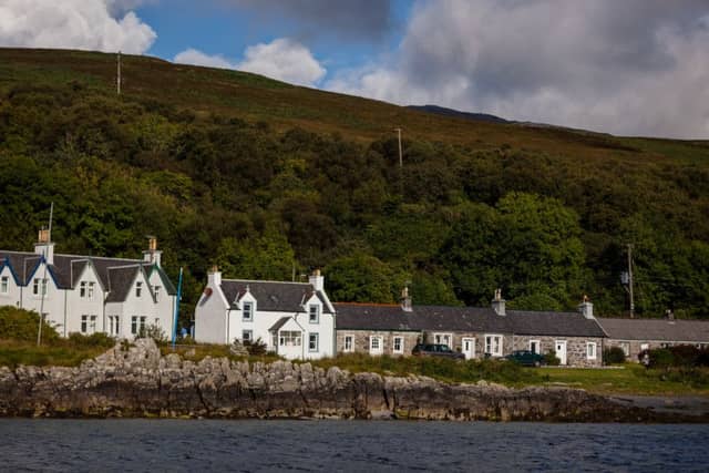Frisco in Craighouse on the isle of Jura is a three-bedroomed shoreside cottage. The house takes its name from a previous owner who escaped the San Francisco earthquake of 1906. Recently refurbished, Frisco Cottage has beach access and its own mooring. Price £165,000. Contact Bell Ingram on 01361 566122.