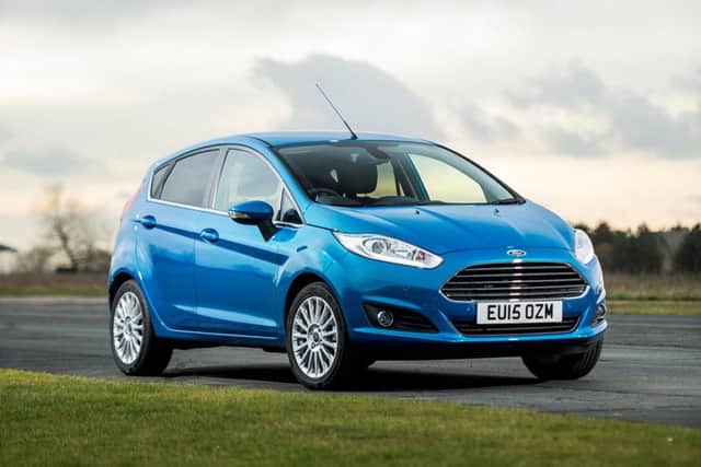 Ford's Fiesta maintained its position as Scotland's best-selling car last month. Picture: Contributed