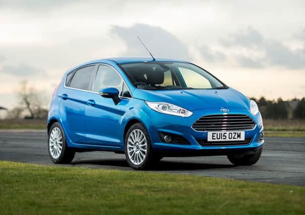 Ford's Fiesta maintained its position as Scotland's best-selling car last month. Picture: Contributed