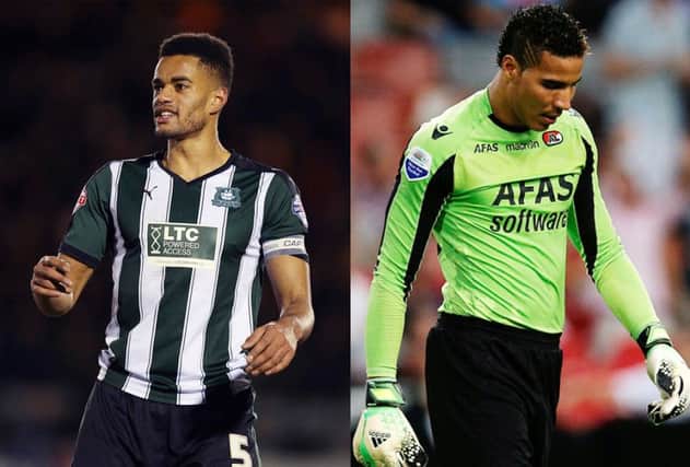 Rangers have been linked with Curtis Nelson, left, and Costa Rican goalkeeper Esteban Alvarado. Pictures: Getty Images