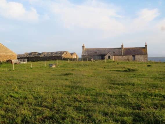 The farmhouse is in need of renovation. Picture: Bell Ingram