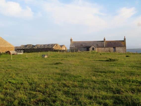 The farmhouse is in  need of renovation. Picture: Bell Ingram