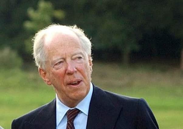 RIT Capital Partners chairman Jacob Rothschild. Picture: Kirsty Wigglesworth/PA