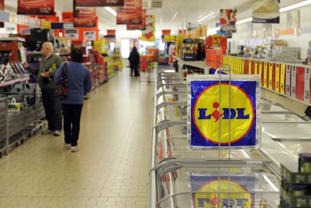 Budget supermarkets opened 1,487 units across the UK during the past five years - a 52 per cent rise. Picture: Greg Macvean