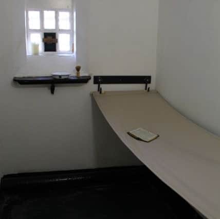 How a cell would have looked at Peterhead Prison when it first opened in 1888. It measures just 5ft by 7ft.