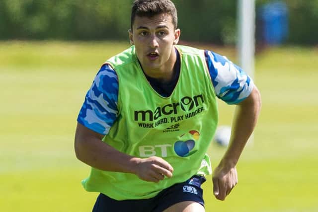 Scotland's Damien Hoyland is relishing his return to the national side for the tour of Japan. Picture: Gary Hutchison/SNS/SRU