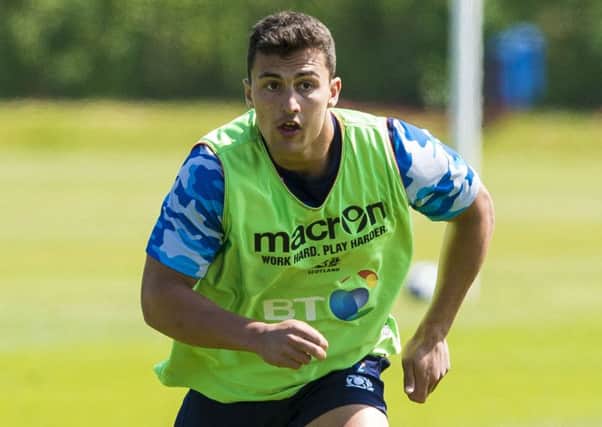 Scotland's Damien Hoyland is relishing his return to the national side for the tour of Japan. Picture: Gary Hutchison/SNS/SRU