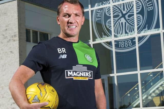 Brendan Rodgers brings higher expectations with him to Celtic after working at the top level in England with Liverpool. Picture: SNS