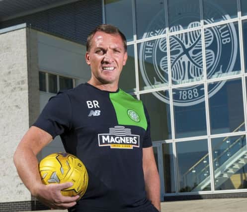 Brendan Rodgers brings higher expectations with him to Celtic after working at the top level in England with Liverpool. Picture: SNS