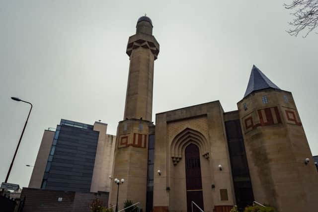 Edinburgh Central Mosque at Potterrow. Picture: Steven Scott Taylor