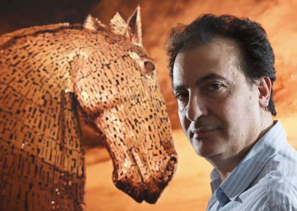 Walid Salhab is to take his stop motion movie featuring the Kelpies of Falkirk to American film festivals. Picture: Toby Williams