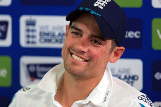 England cricket captain Alastair Cook during his press conference at Lord's. Picture: Adam Davy/PA Wire
