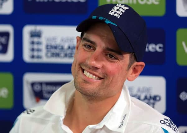 England cricket captain Alastair Cook during his press conference at Lord's. Picture: Adam Davy/PA Wire
