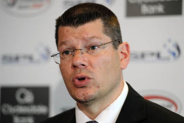 SPFL chief executive Neil Doncaster has welcomed colt teams into the Challenge Cup. Picture: Ian Rutherford