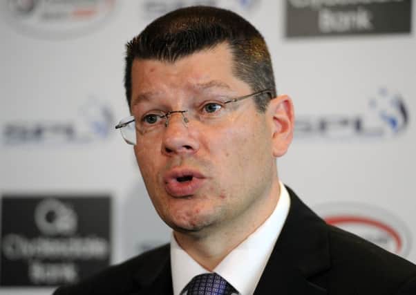 SPFL chief executive Neil Doncaster has welcomed colt teams into the Challenge Cup. Picture: Ian Rutherford