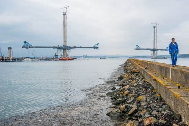 No-one, least of all communities in Fife, will have welcomed yesterdays announcement by Keith Brown that the new bridge will not meet its target opening date of this December. Picture: TSPL