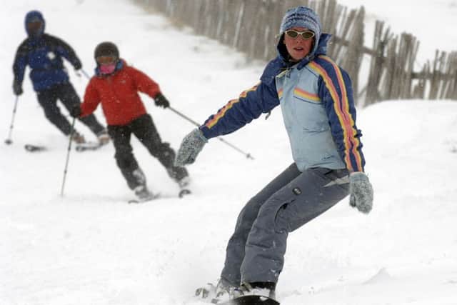 More people took to the slopes during the shorter season. Picture: Ian Rutherford