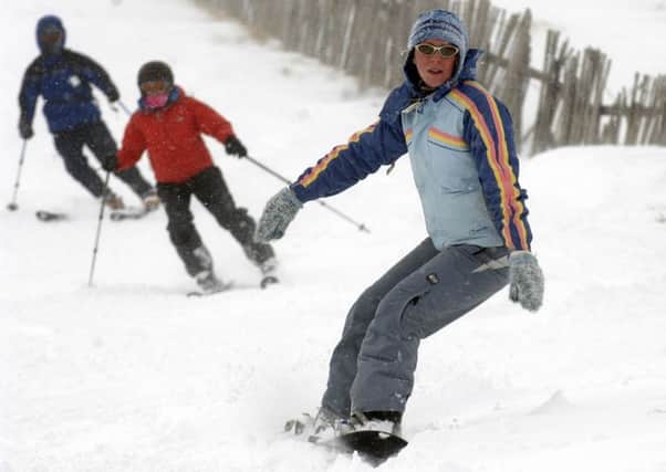 More people took to the slopes during the shorter season. Picture: Ian Rutherford