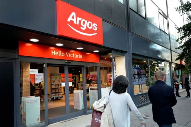 An Argos store in London. Picture: John Stillwell/PA Wire