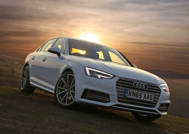 The 2.0-litre diesel engine provides the A4 with creamy acceleration