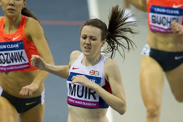 Laura Muir finished second in the Bislett Games in Oslo. Picture: John Devlin