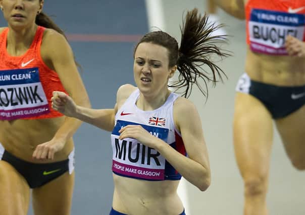 Laura Muir finished second in the Bislett Games in Oslo. Picture: John Devlin