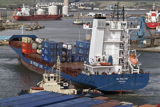Although it fell to a seven-month low, economists said the trade deficit remains too large. Picture: Contributed