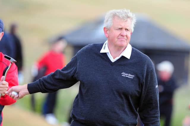 Colin Montgomerie opened with a level-par 70 in the Constellation Senior Players Championship in Philadelphia. Picture: Ian Rutherford