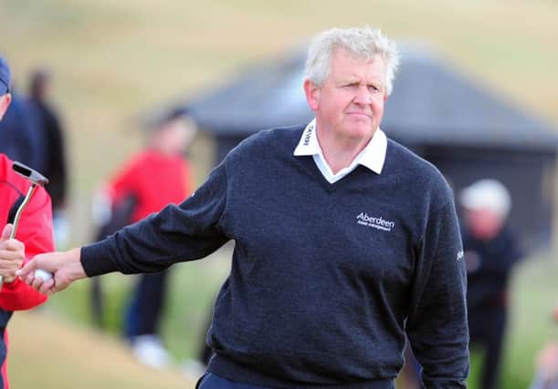 Colin Montgomerie opened with a level-par 70 in the Constellation Senior Players Championship in Philadelphia. Picture: Ian Rutherford