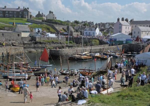 The Scottish Traditional Boat Festival at Portsoy. Picture: JP