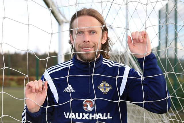 Fife-born coach Austin MacPhee is a key member of Michael O'Neill's Northern Ireland backroom staff and is relishing his adopted nation's Euro 2016 adventure. Picture: Gordon Fraser