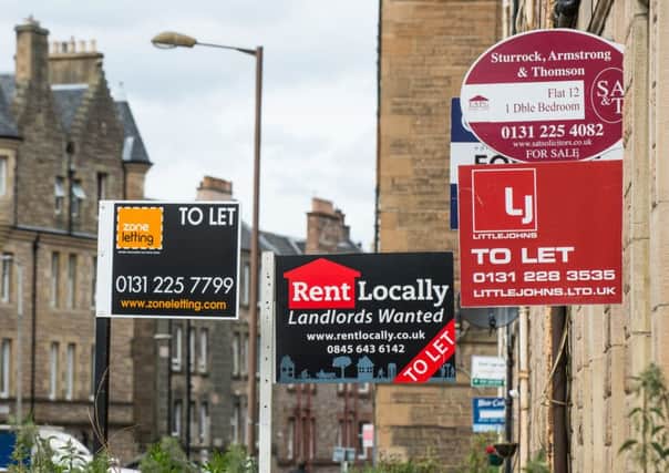 With both Westminster and Holyrood passing laws seen as unfriendly to landlords, it isnt a great time to sell with many investors offloading typical buy-to-let flats. Picture: TSPL
