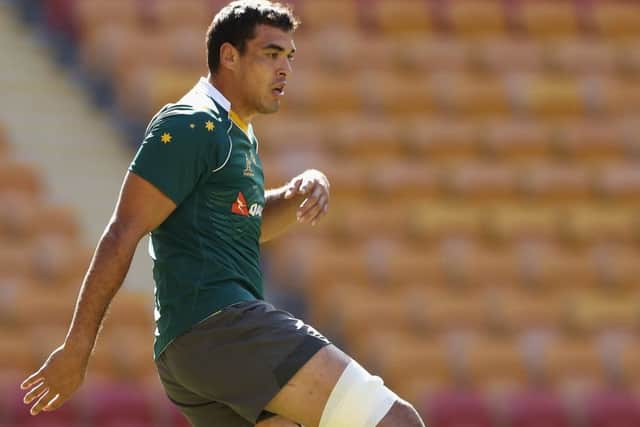 Rory Arnold will make his Wallabies debut against England. Picture: Cameron Spencer/Getty Images