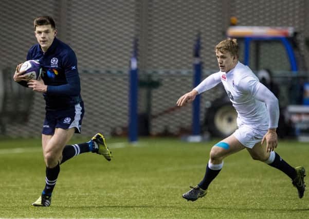 Blair Kinghorn helped Scotland beat England at under-20 level in February. Picture: Paul Devlin/SNS/SRU