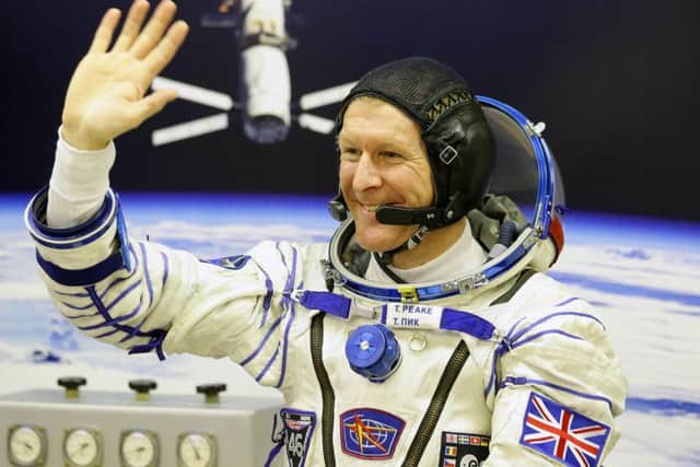 British astronaut Tim Peake, who has been awarded an Order of St Michael and St George (CMG) in the Queen's Birthday Honours for services to space research and scientific education. Picture: PA