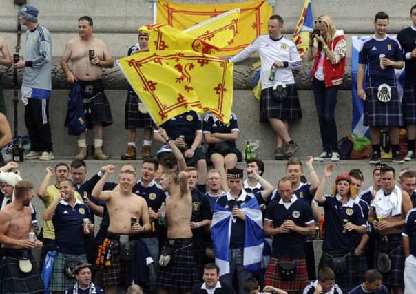 A judge is to rule who owns the rights to the Tartan Army name. Picture: Phil Wilkinson/TSPL