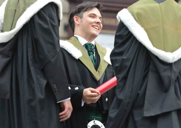 More than a third of Scots think university education is a good idea. Picture: Neil Hanna