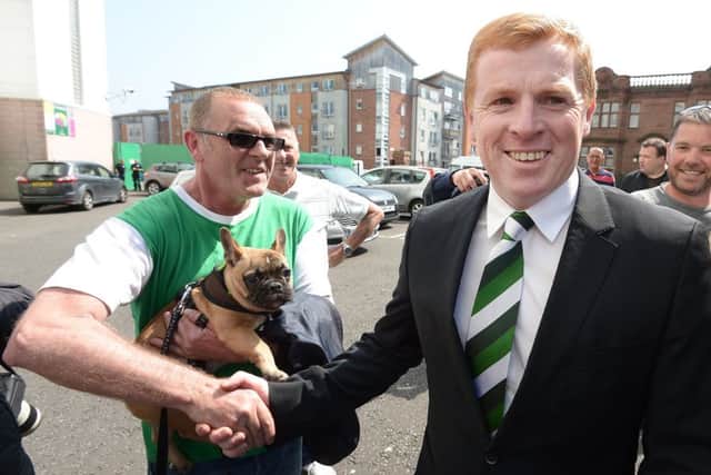 Neil Lennon has been warmly received after being unveiled as Hibs head coach. The clubs fans, so desperate for success, have high hopes. Picture: Neil Hanna
