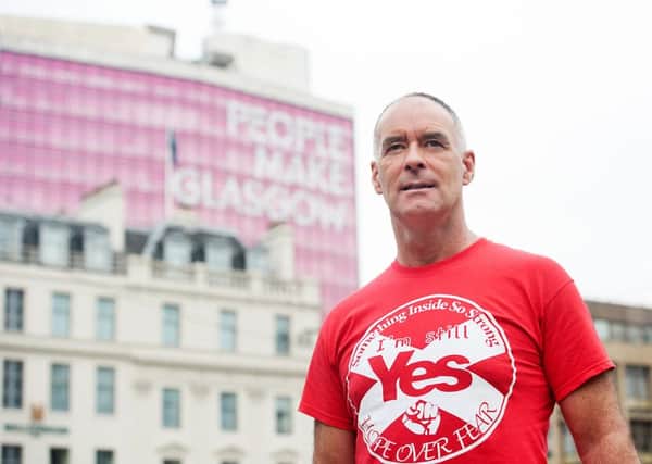 Tommy Sheridan is relinquishing his Solidarity co-convener duties to focus his attentions on Rupert Murdoch. Picture: John Devlin