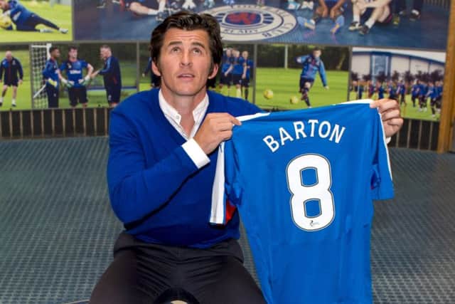 Rangers' Joey Barton claims he is a far superior players to Celtic captain Scott Brown. Picture: Paul Devlin/SNS