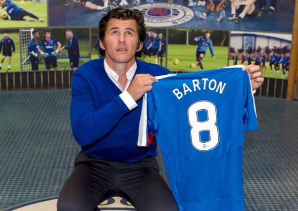 Rangers' Joey Barton claims he is a far superior players to Celtic captain Scott Brown. Picture: Paul Devlin/SNS