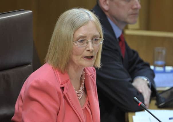 Former Presiding Officer Tricia Marwick. Picture: Ian Rutherford