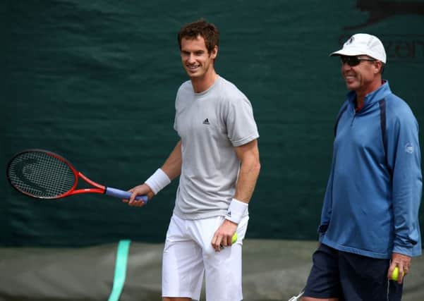 Andy Murray with his coach Ivan Lendl in 2013. The pair will reunite two years after parting ways. Picture: PA