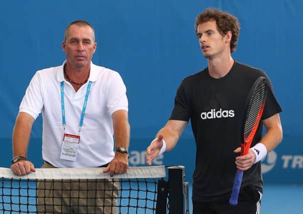 Andy Murray has reunited with his former coach Ivan Lendl. Picture: Getty Images