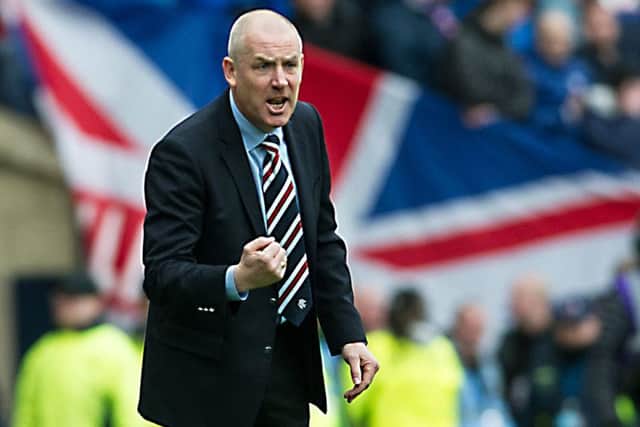 Mark Warburton remains committed to Rangers, the club has said, despite reports that talks over a new deal have broken down. Picture: John Devlin