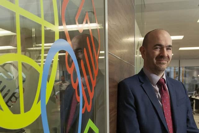 Pete Dunbar, Glasgow director at WSP Parsons Brinckerhoff. Picture: Chris James