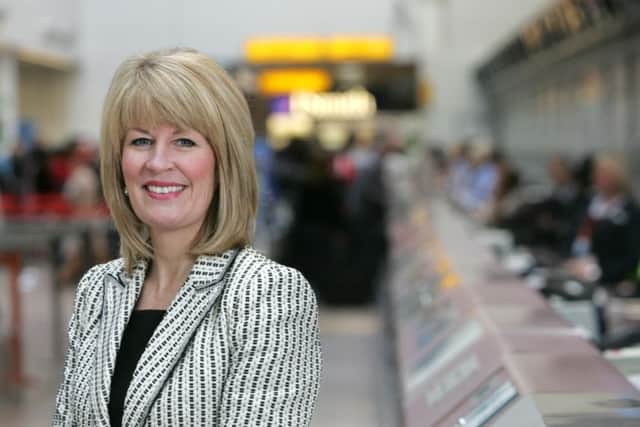 Glasgow Airport boss Amanda McMillan hailed the 'landmark' passenger numbers. Picture: Contributed