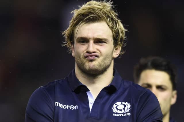 Richie Gray has joined up with the squad. Picture: Ian Rutherford